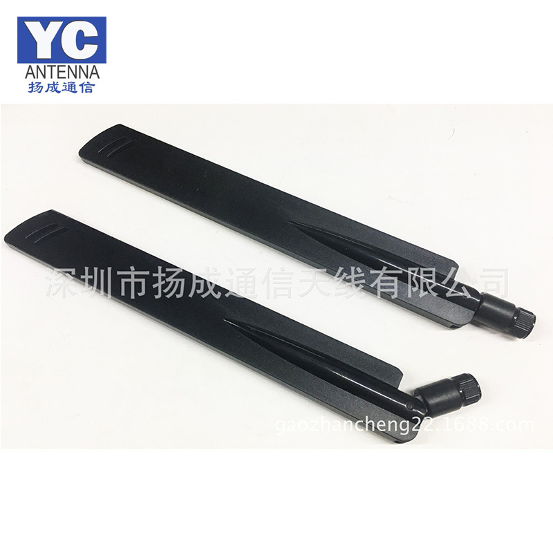 GSM 2G 3G 4G LTE天线 扁平船桨可弯折全向天线 胶棒鞭状SMA天线