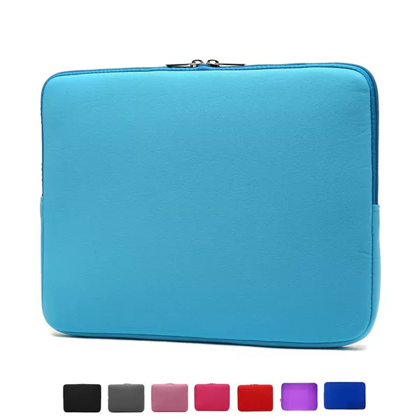 Manufacturers to map custom LOGO diving material neoprene 13 14 15 inch notebook computer zipper liner bag
