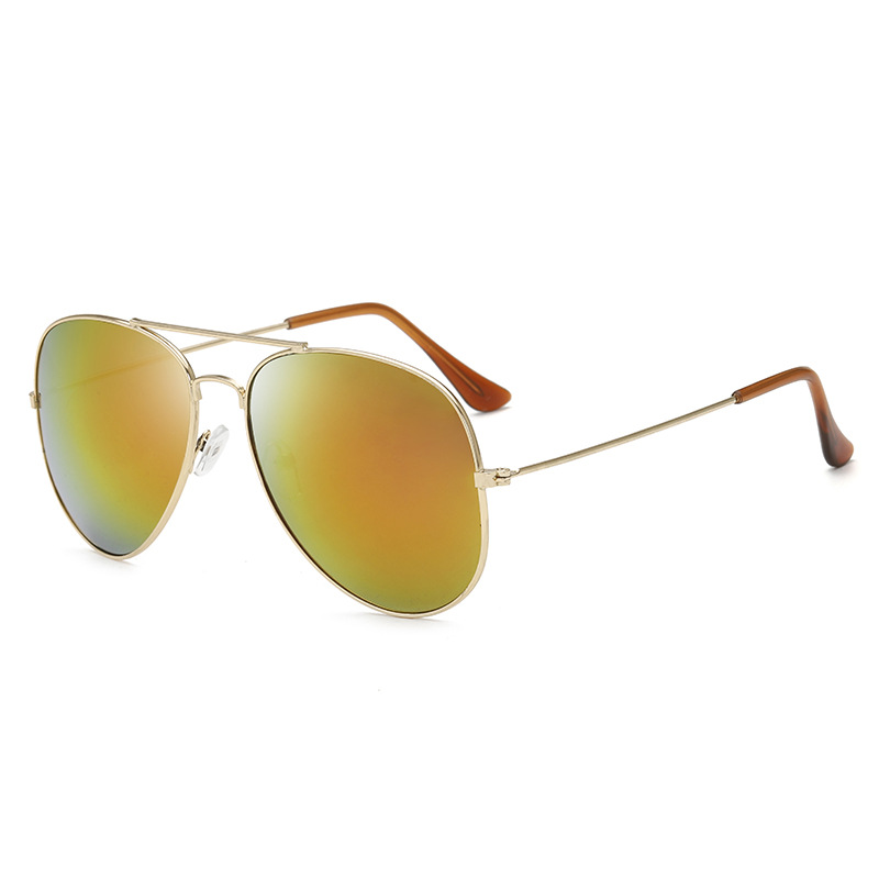 3026 Toad Mirror Women's Aviator Sunglasses Dazzling Color Film New Men's Sunglasses 3025 Sunglasses