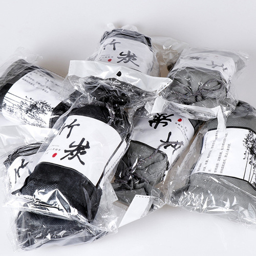 Japanese charcoal bag, activated carbon bag, car, home use dehumidifying, deodorizing carbon bag, Korean-style hemp cloth, removes formaldehyde, small bamboo charcoal bag