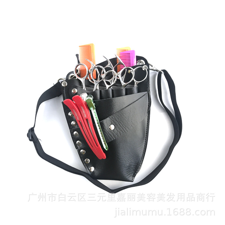 Tijeras de peluquero bolsa crossbody bolsa al por mayor Kit de peluquería tijeras bolsa de cintura moda tijeras para mascotas peluquería