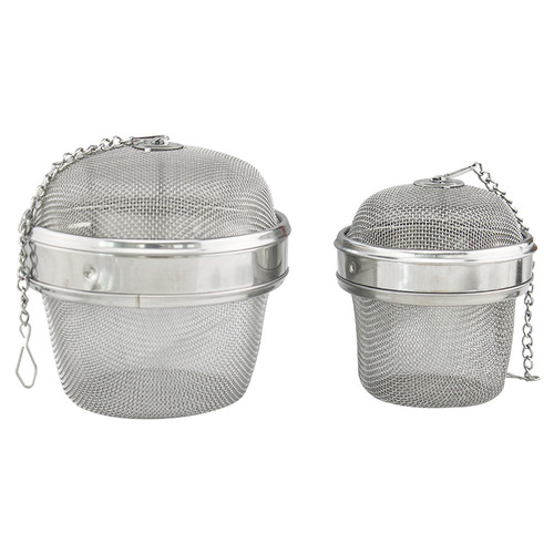 304 stainless steel seasoning ball tea flavor treasure rotating tea filter stew ingredient ball stainless steel flavor treasure