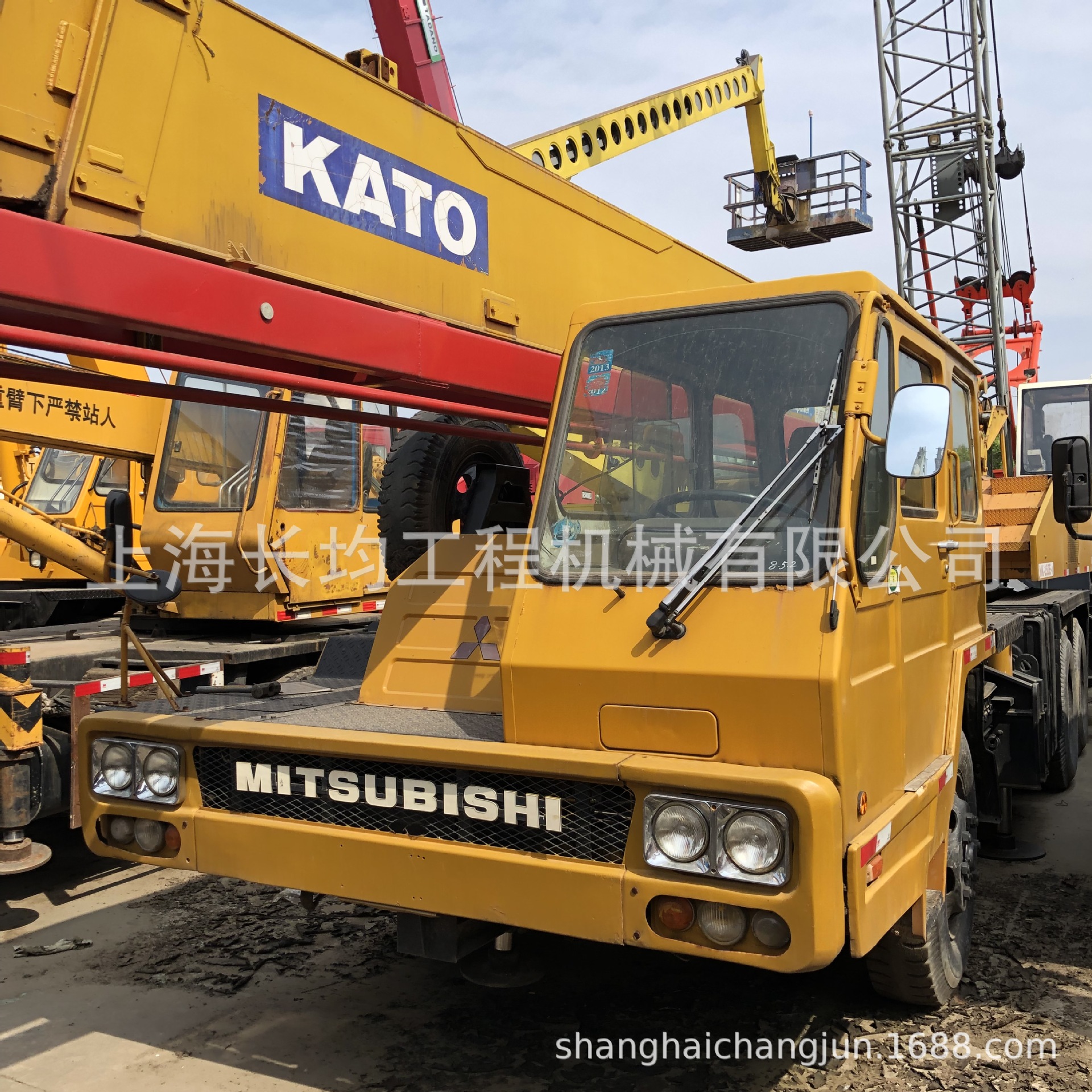 50吨吊车 起重机 加藤汽车吊 50k二手 汽车吊 吊车 吊机 无手续