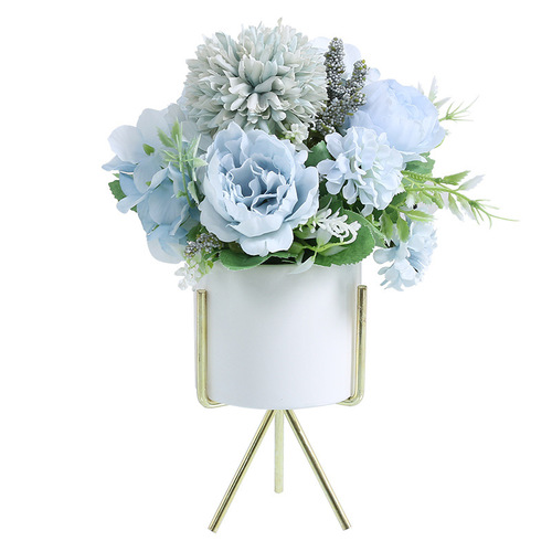 Factory direct supply of wedding simulation bouquets home decoration flowers ins simulation rose photography bouquet small handful of roses