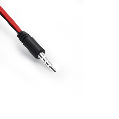 Mobile phone 3.5mm plug to headphone microphone jack headphone converter notebook one-to-two conversion wiring