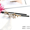 Hair accessory, headband from pearl, drill, hairgrip with bow, hairpins, South Korea, Korean style