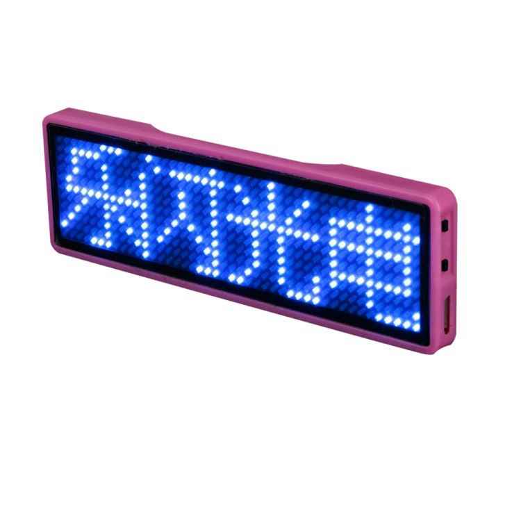 LED-дисплей на визитке, экран для бизнес-карты, номер рабочего места, блеск и слова о вине