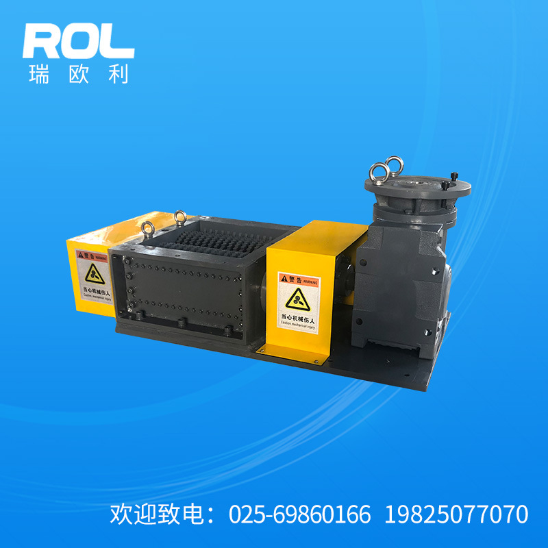 万能生活垃圾强力金属垃圾撕碎机机箱 塑料薄膜小型双轴撕碎机箱