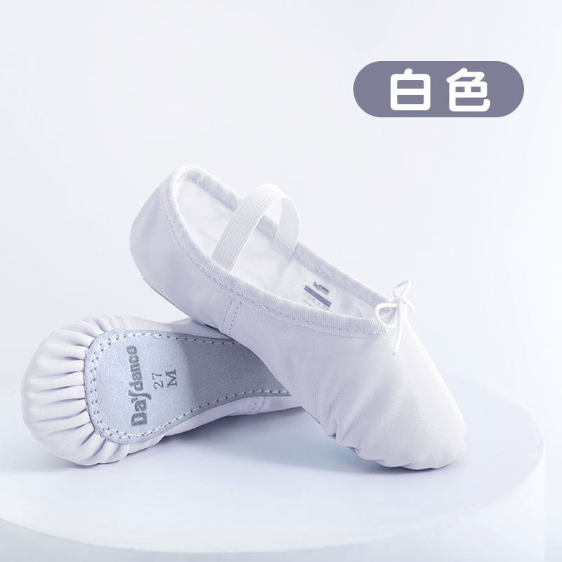 Zapatos de baile de piel de oveja para niños zapatos de baile zapatos de ballet de práctica suela de cuero para niñas zapatos de suela suave para niñas