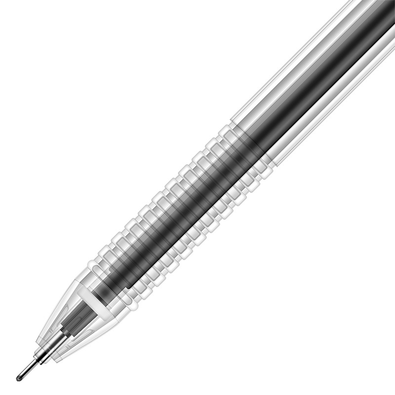 Deli S52 pluma de gel de 0,5mm firma pluma Oficina escritura pluma de carbono 30 Pack