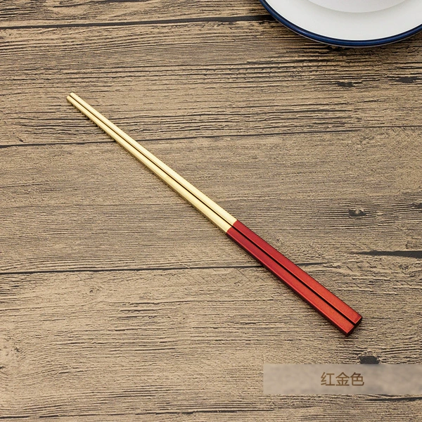 Red gold chopstick