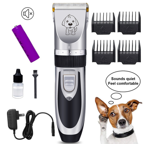 Factory direct supply cross-border rechargeable cat hair clipper, pet electric clipper, dog shaver, pet electric clipper