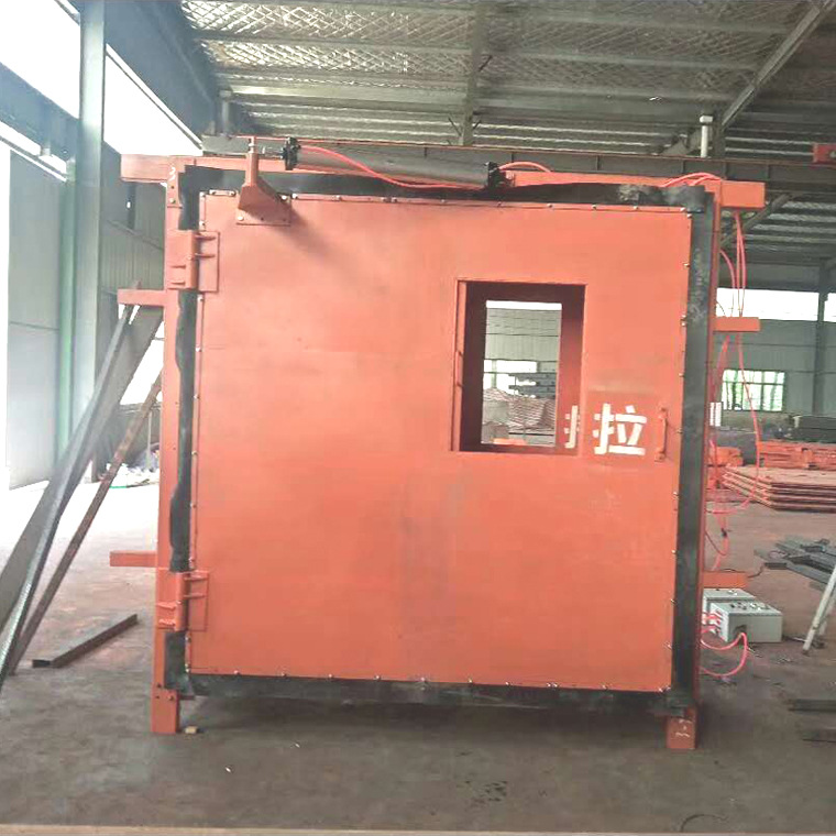 鸿业撞杆式双向无压风门 MF1.4*1.8矿用无压风门井下防爆无压风门