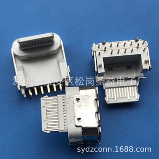 �O��ĸ��TYPE-C16P�Ӹ߉|����ʽ���DIP 18W��Ҏ�WҎ90����Ƭ��¶