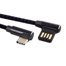 UC-114双弯头Type-C数据线90度USB2.0双弯头手机平板数据充电线手