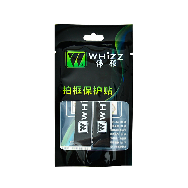 Pegatinas de protección de la cabeza de la raqueta de bádminton [1 Paquete 2 piezas] resistente al desgaste duradero resistente al desgaste resistente a los arañazos fábrica al por mayor