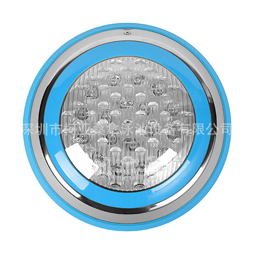 IP68等级LED挂壁式泳池水底灯/RGB七彩遥控泳池灯/水下灯户外