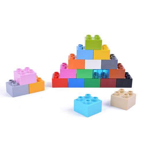 Wholesale Compatible LEGO Large Part Blocks Toys 2X2 Holes 4 Holes Bricks Bulk Basic Blocks Robot Accessories
