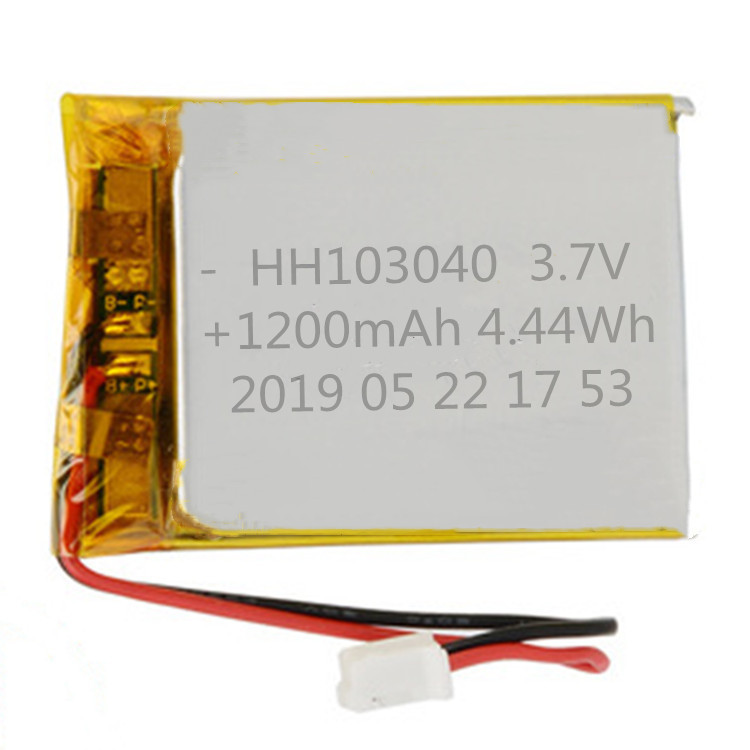 Factory Sold Polymer Lithium Battery 103040 Bluetooth Speaker Sound 1200mAh Small Buding Early Education Machine mAh