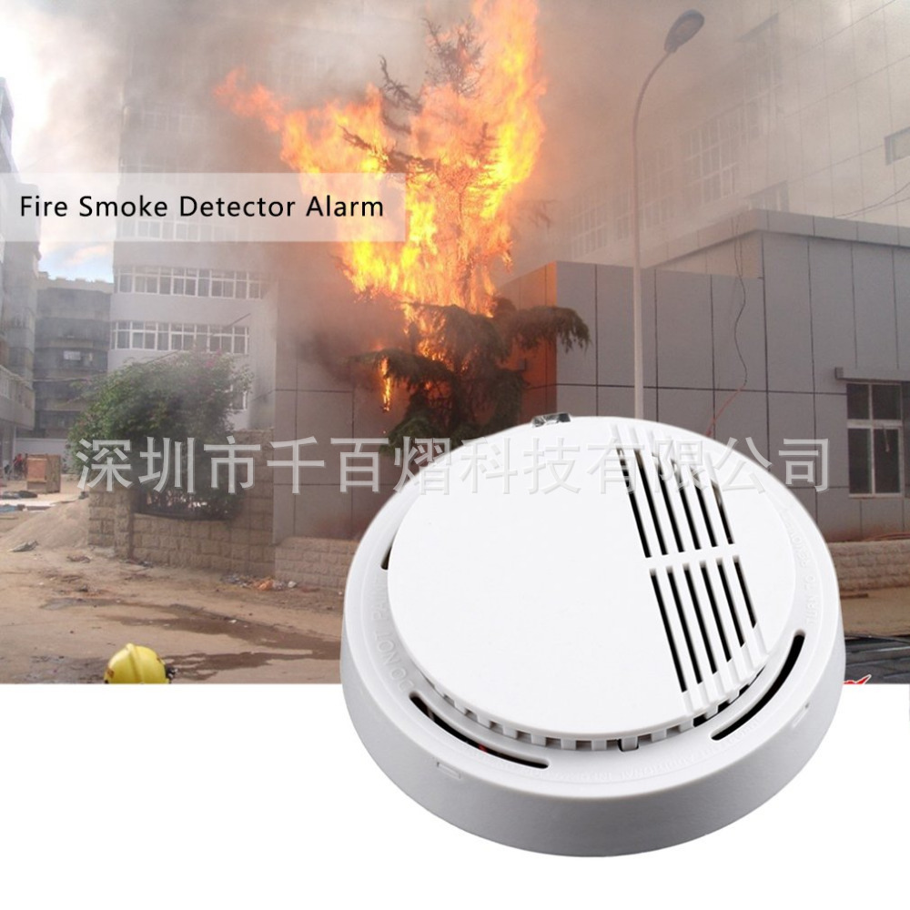 Fire Smoke Sensor Detector Alarm Tester Home Security System