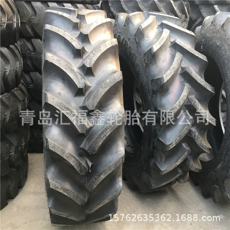 供应460/85R30 18.4R30 34 38 42 农用收割机真空钢丝胎人字