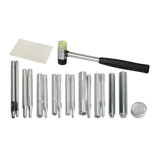 Patchwork tool installation rivet four-button five-prong buckle air eye blossom punch denim buckle hand knocking tool combination wholesale