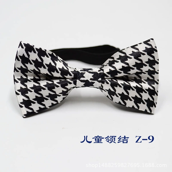 Black and White Birds Term Tie