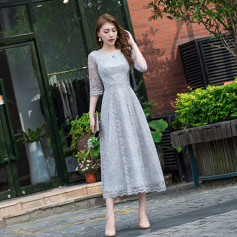 Vestido de fiesta largo y elegante para mujer, estilo nuevo 2026, para banquete, adelgazante, para fiesta de socialité, vestido de noche para anfitriona