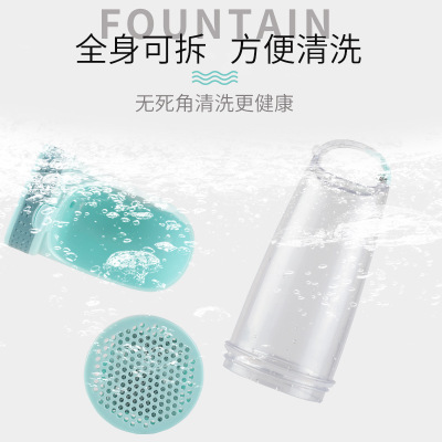 Suministros para mascotas fuente de agua potable al aire libre portátil perro gato hervidor de agua Dispositivo de dieta taza al por mayor