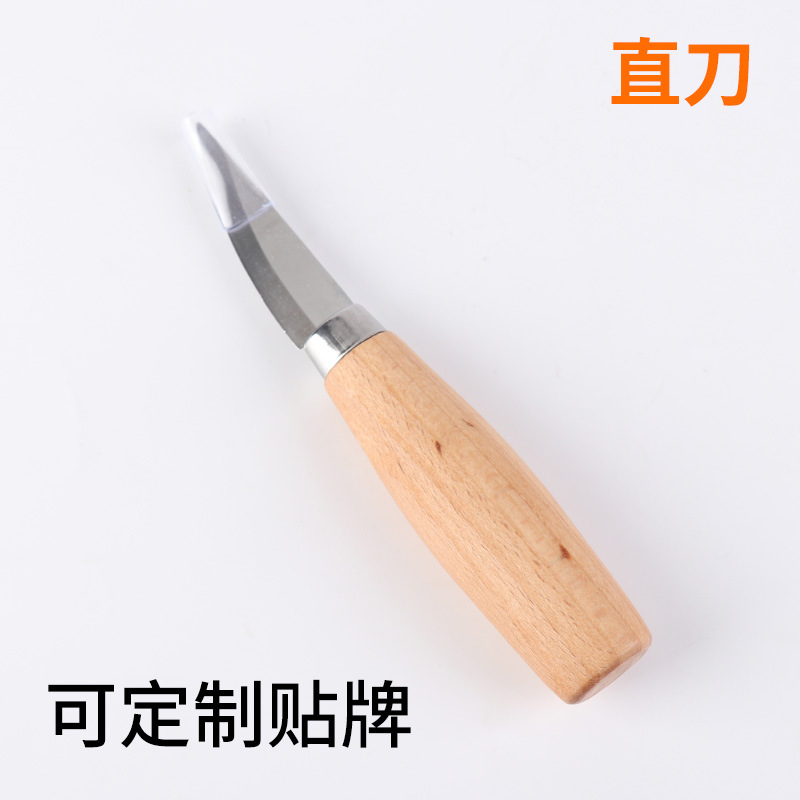 420J20 Acero inoxidable transfronterizo Comercio exterior cuchillo de talla cuchillo de corte de madera cuchillo de raspado de madera cuchara cuchillo carpintería talla traje al por mayor