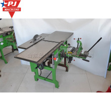 小型家具木工厂用台锯机 300型木工压刨机 台式多用平刨机床
