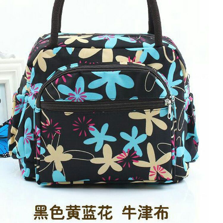 검은 배경 노란색 파란색 꽃