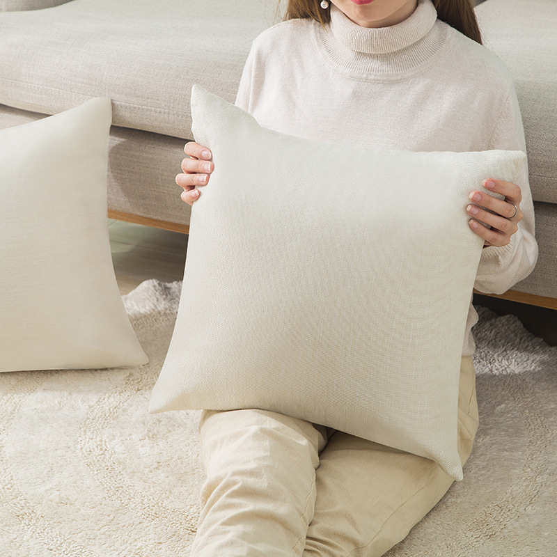 Car Sofa Pillow Core Cushion Stereo Pp Cotton Home Hotel Scandinavian Pure Color Pillow Core Sofa Cushion