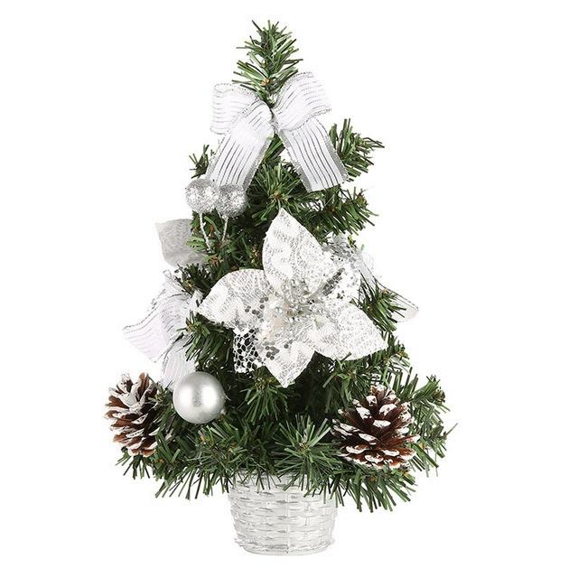 Mini Christmas tree tabletop decoration, artificial, 20/30/40 cm, pre‑decorated