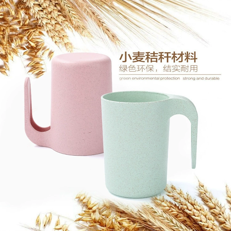 Maixiang cup Wheat Straw Wash Maiwai Stalk Brush Brush Cup Twitter Tooth Tank Family Set Cup
