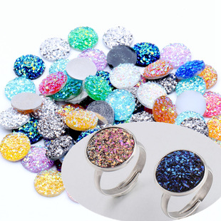 12mm�A�Θ�֬荝M����ƽ��荵Vʯ�澧�ذ�͹�����diy�Ʒ���