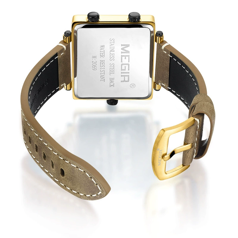 [New Maggel Retro Fashionable Multi -time Sports Quartz Men's Watch] Модель: 2069G.