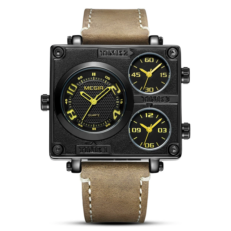 [New Maggel Retro Fashionable Multi -time Sports Quartz Men's Watch] Модель: 2069G.