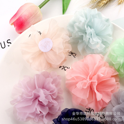 Silk gauze floral clothing shoes grass hats accessories DIY decoration auxiliary accessories necklace accessories