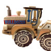 Bulldozer, wooden car, children's interactive family jewelry, new collection