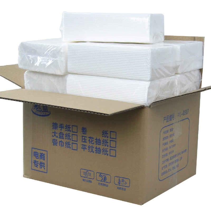 Полотенце руки туалета оптовой продажи полной коробки гостиничного дела извлечения Кухни Полотенца Руки фабрики сразу