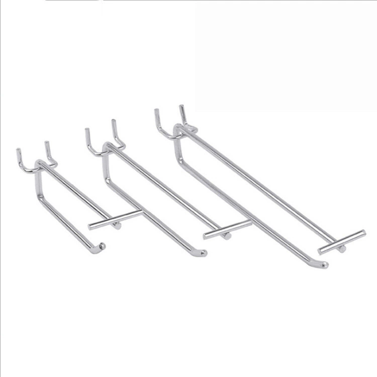 Фабричная оптовая распродажа полки пещеры Plate Hook треугольник двойная линия пещера крючок стойка витрина цена крючок