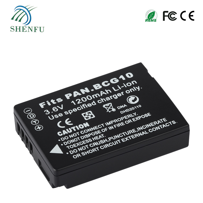 深孚 厂家直销 适用于松下 DMW-BCG10 ZR3 ZX1 TZ66 TZ65 GK电池