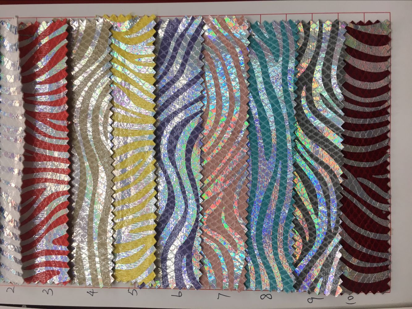 镭射布料系列 爆款鞋类 帽子等适用 厂价直销 现货供应