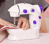 Household electric sewing machine portable platform electric small mini supply with light sewing machine