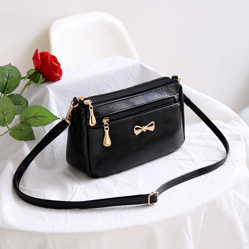 Guangzhou Wholesale Bags New Style Mom Bag Korean Fashion Women's Shoulder Bag Middle-Aged Women's Bag Cross-Border Crossbody Small Bag