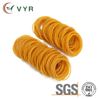 定制进口橡皮圈越意VYR透明黄色橡皮筋橡胶圈牛皮筋办公用品批发