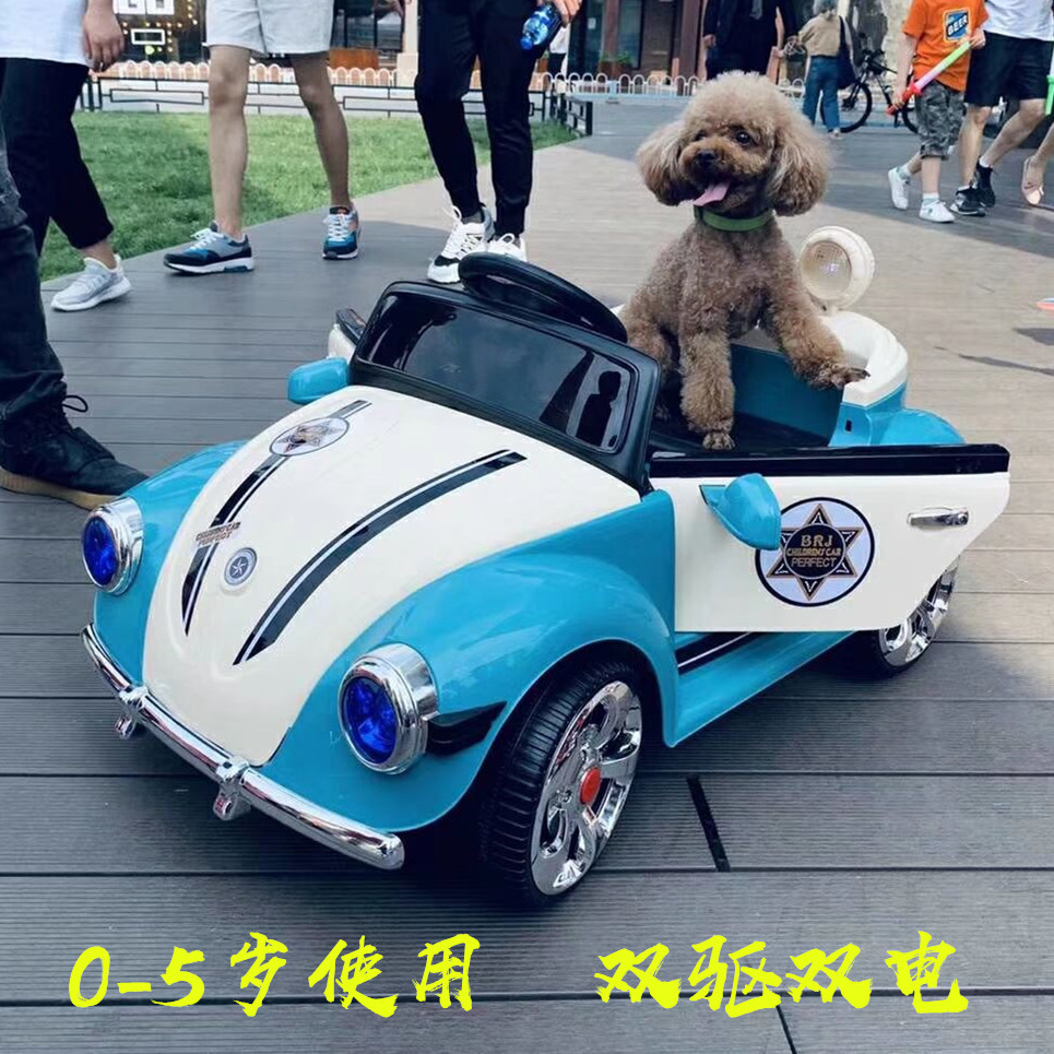 Nuevo coche eléctrico para niños Lindo coche de princesa de cuatro ruedas de control remoto coche eléctrico portátil cochecito de juguete para niños