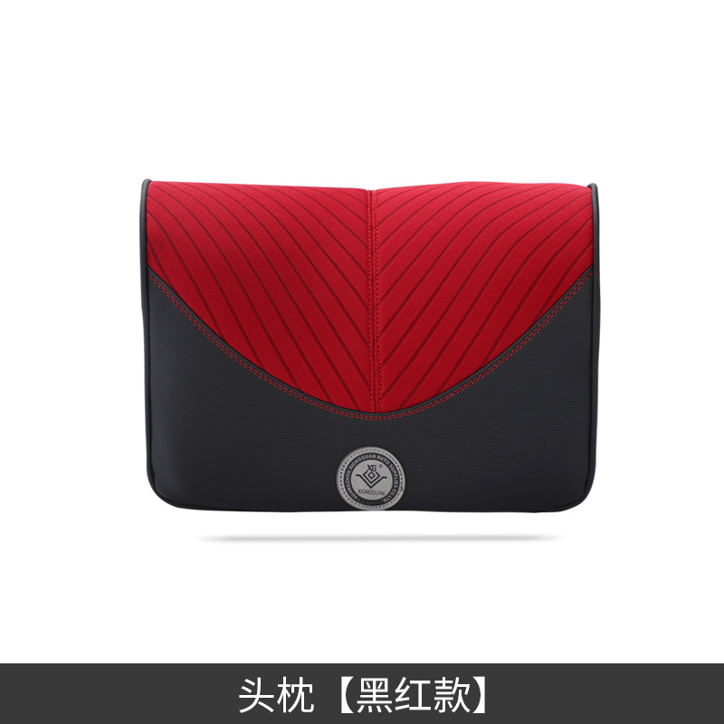 Coche reposacabezas coche cuello almohada coche memoria algodón cervical almohada coche suministros al por mayor color negro a juego pelo