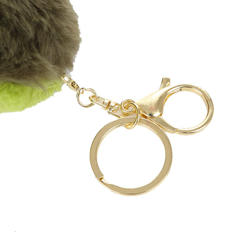 Avocado internet celebrity doll pendant, ugly plush toy, pineapple doll keychain, fruit backpack pendant